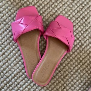 ASOS square toe slide